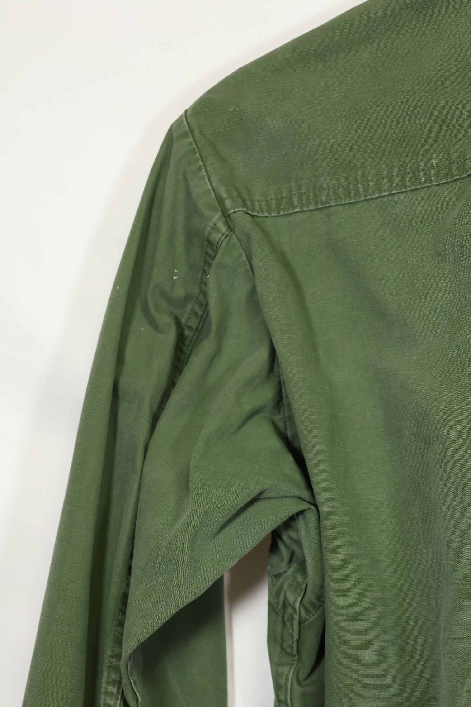 1967年契約 3rd Model ジャングルファティーグ ジャケット S-L ノンリップ 中古品