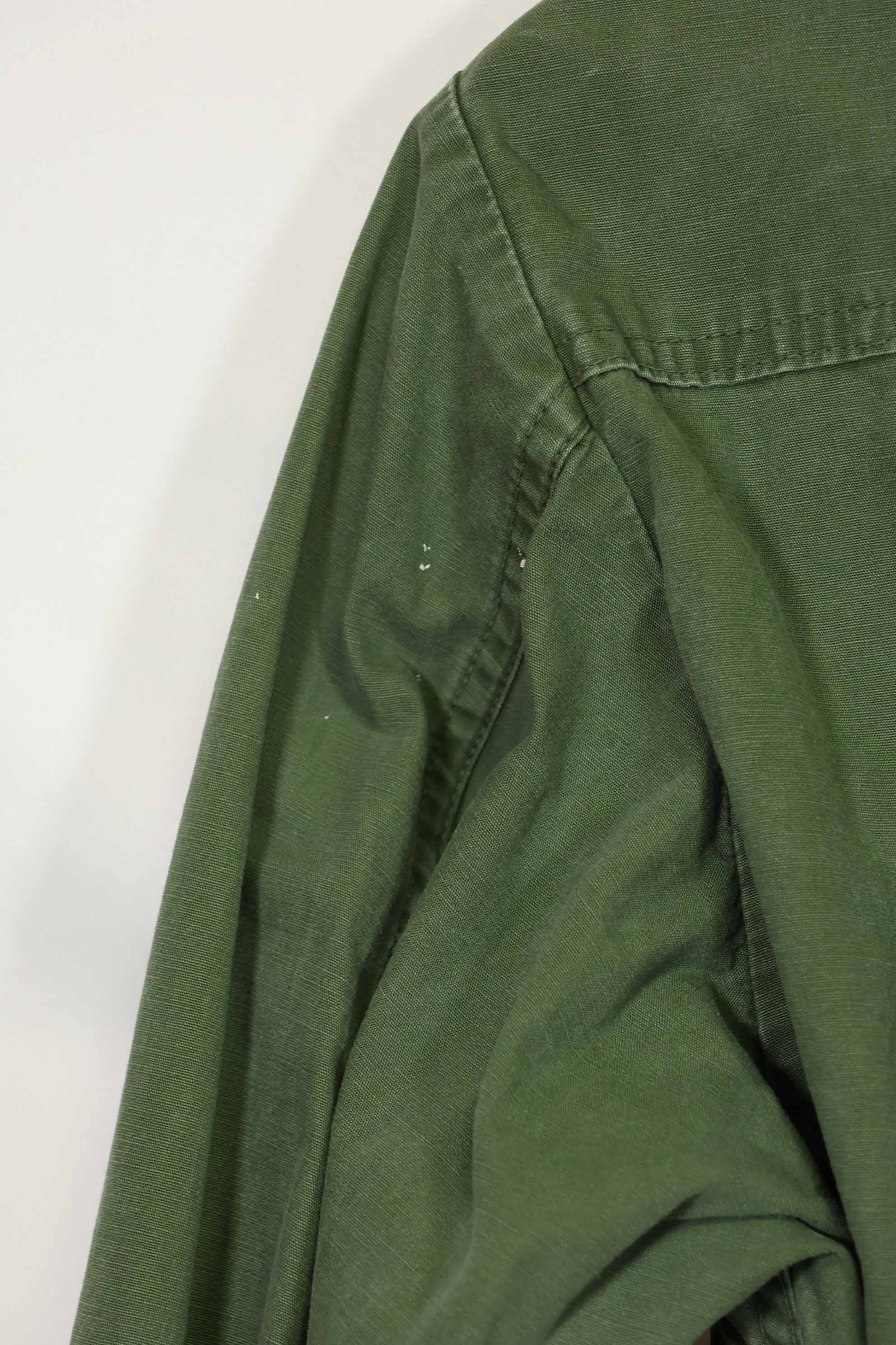 1967年契約 3rd Model ジャングルファティーグ ジャケット S-L ノンリップ 中古品