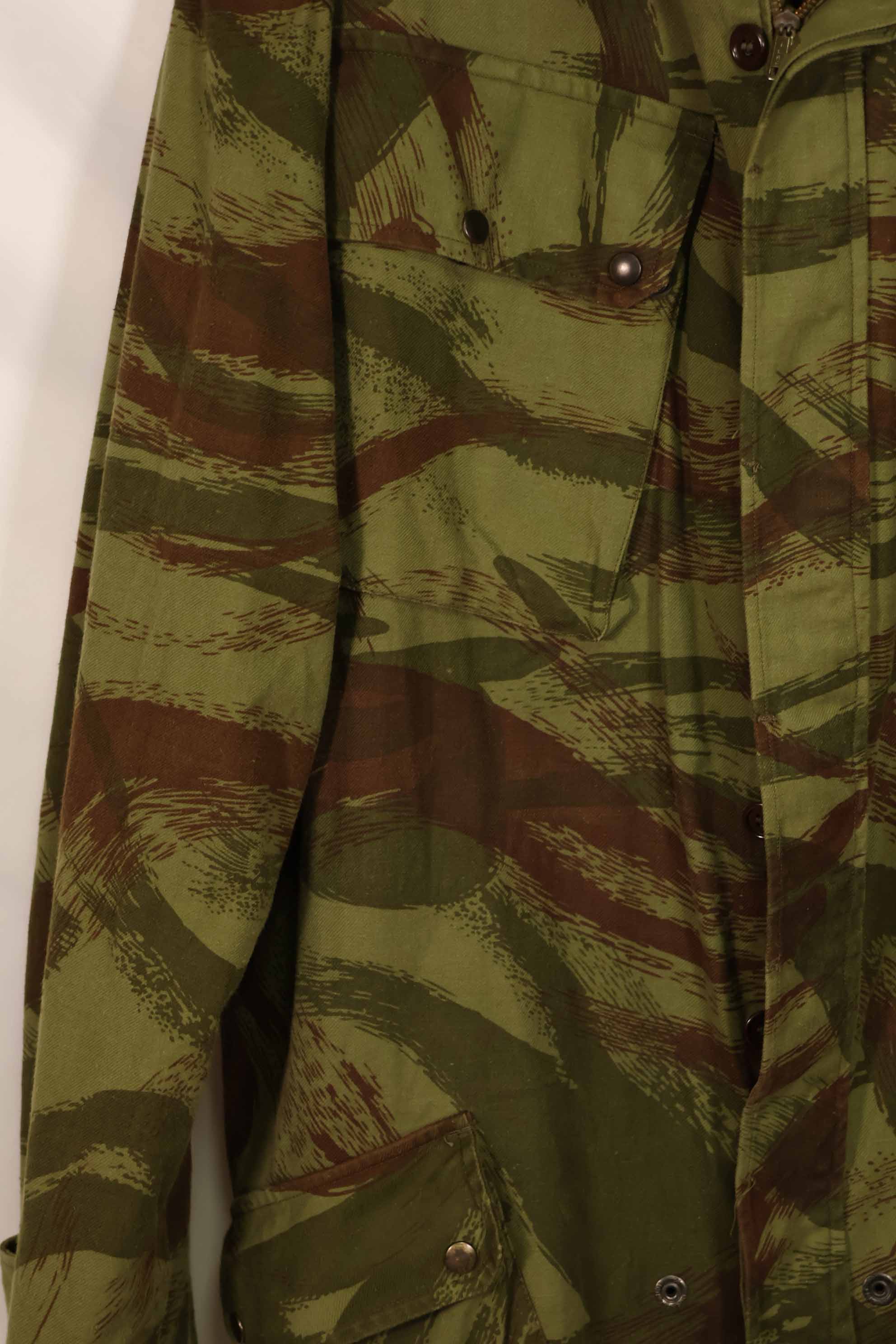 実物 1950年代 フランス軍 インドシナ戦争 リザード迷彩 TAP 47/53 空挺ジャケット