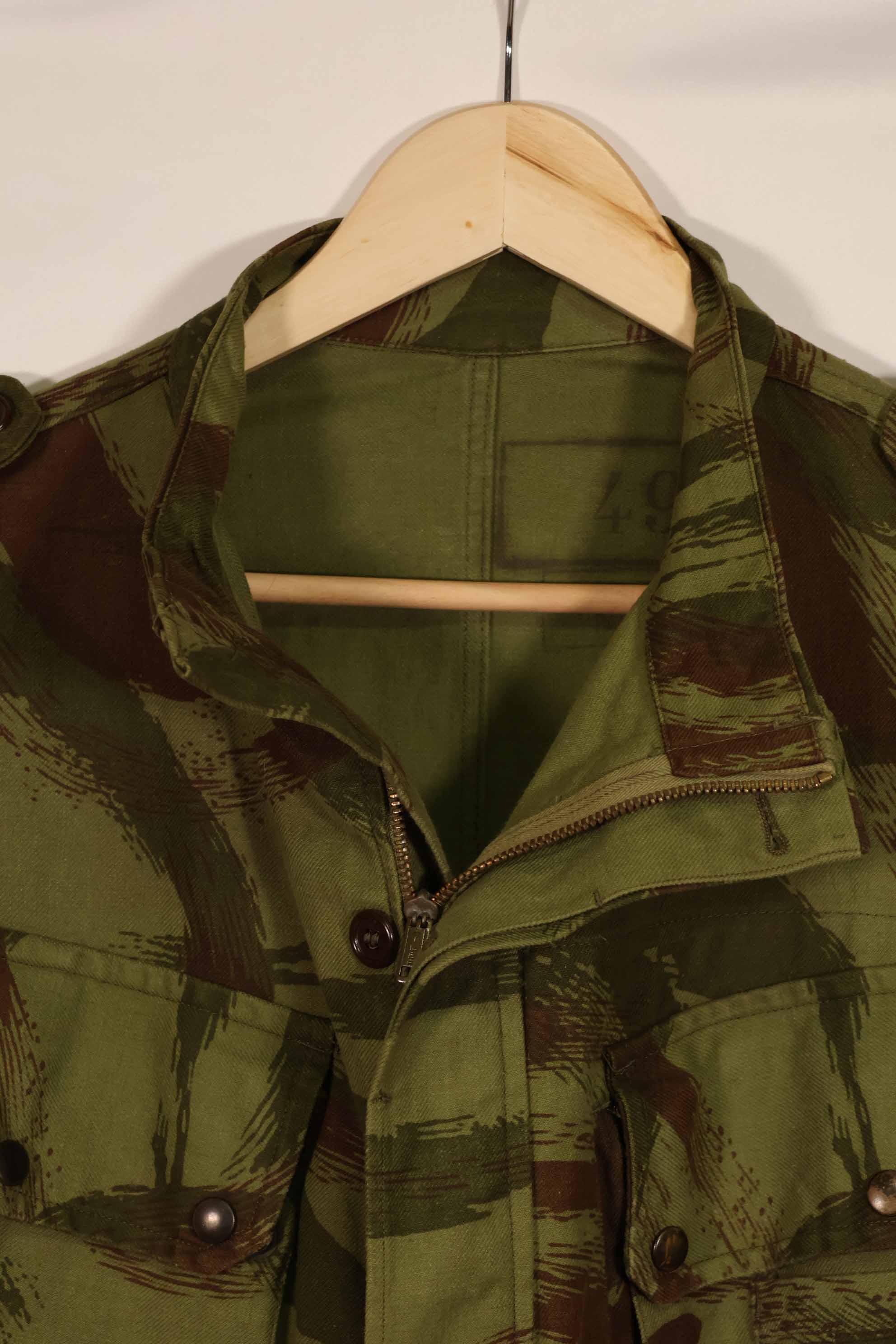 実物 1950年代 フランス軍 インドシナ戦争 リザード迷彩 TAP 47/53 空挺ジャケット