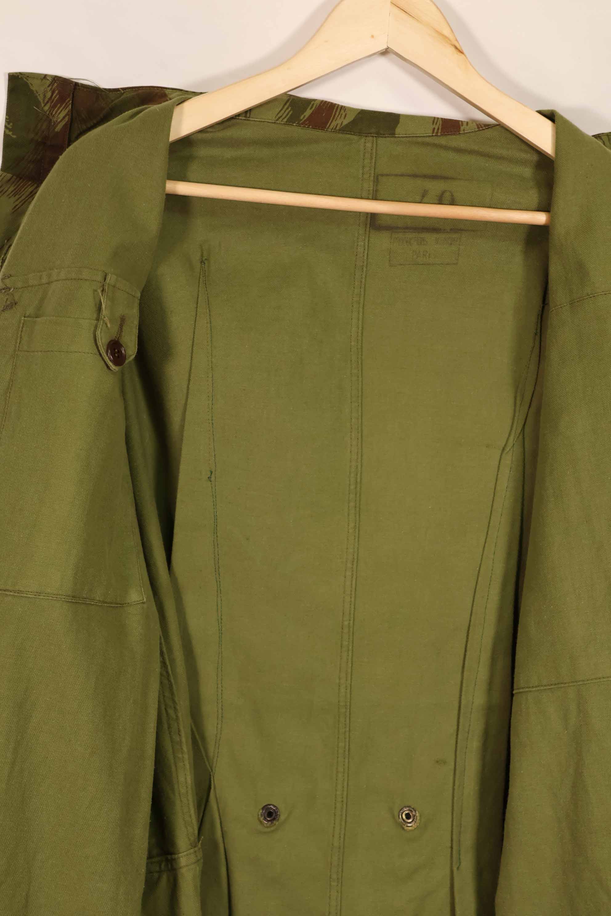 実物 1950年代 フランス軍 インドシナ戦争 リザード迷彩 TAP 47/53 空挺ジャケット