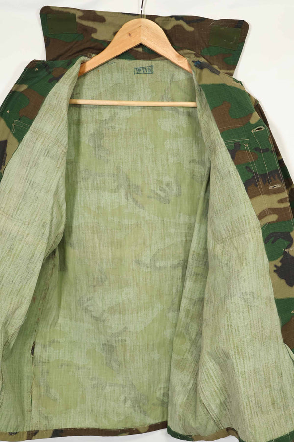 映画会社衣装 実物生地 ARVN ERDL迷彩 上下セット 未使用品