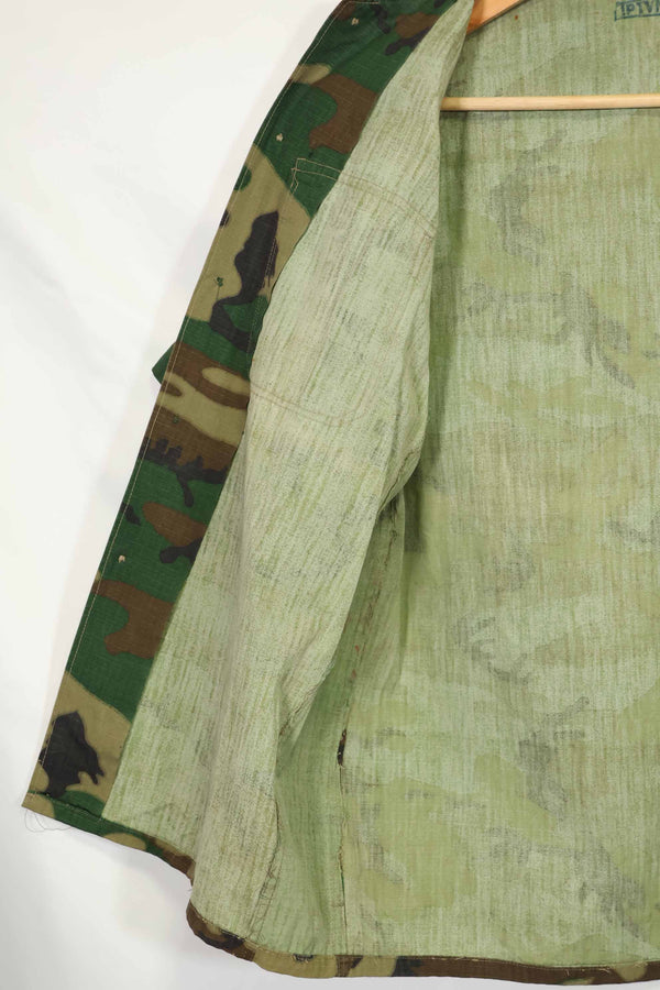 映画会社衣装 実物生地 ARVN ERDL迷彩 上下セット 未使用品