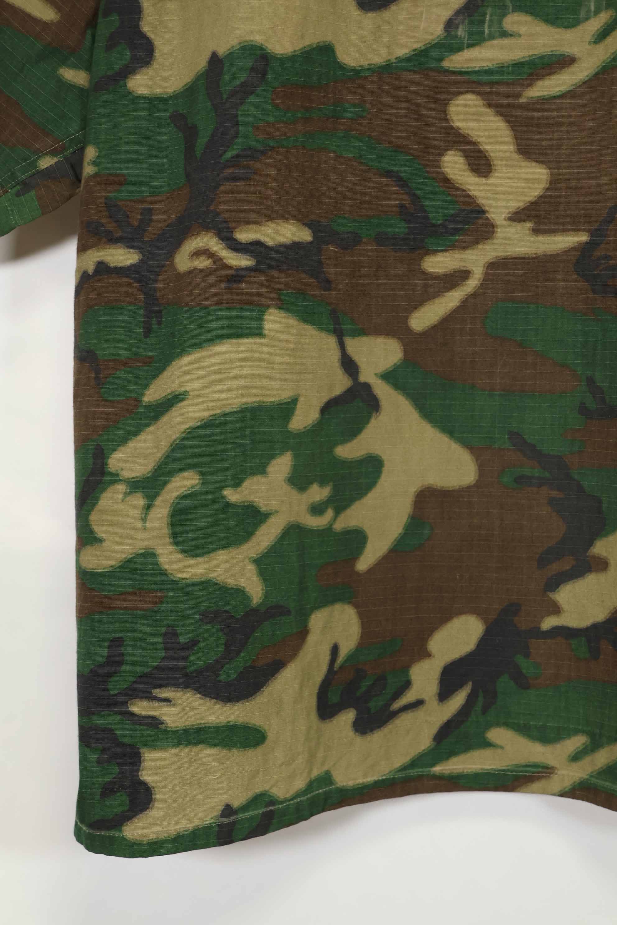 映画会社衣装 実物生地 ARVN ERDL迷彩 上下セット 未使用品
