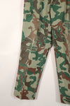 実物 日本国 陸上自衛隊 1980年代 熊笹迷彩 パンツ 中古品 傷あり