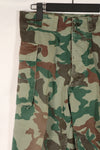実物 日本国 陸上自衛隊 1980年代 熊笹迷彩 パンツ 中古品 傷あり