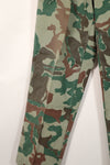 実物 日本国 陸上自衛隊 1980年代 熊笹迷彩 パンツ 中古品 傷あり