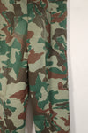 実物 日本国 陸上自衛隊 1980年代 熊笹迷彩 パンツ 中古品 傷あり
