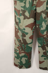 実物 日本国 陸上自衛隊 1980年代 熊笹迷彩 パンツ 中古品 傷あり