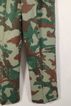 実物 日本国 陸上自衛隊 1980年代 熊笹迷彩 パンツ 中古品 傷あり