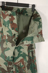 実物 日本国 陸上自衛隊 1980年代 熊笹迷彩 パンツ 中古品 傷あり
