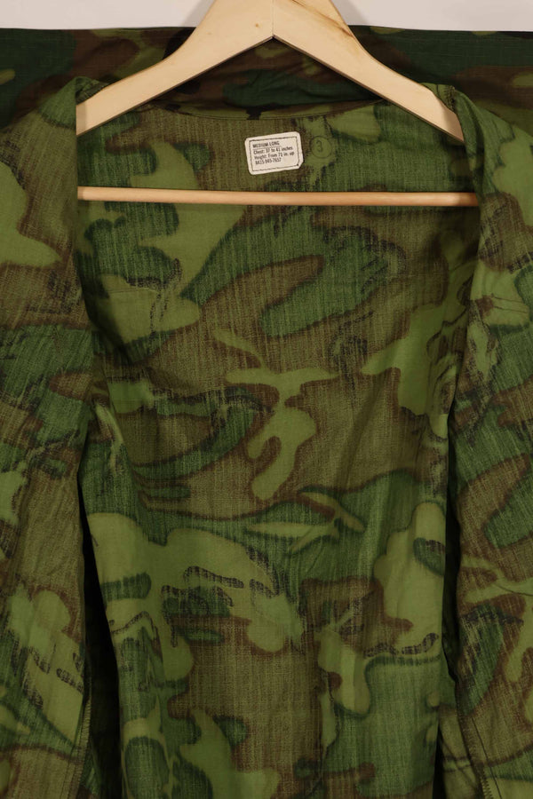 実物 1968年製 ERDL迷彩 ジャングルファティーグジャケット M-L デッドストック