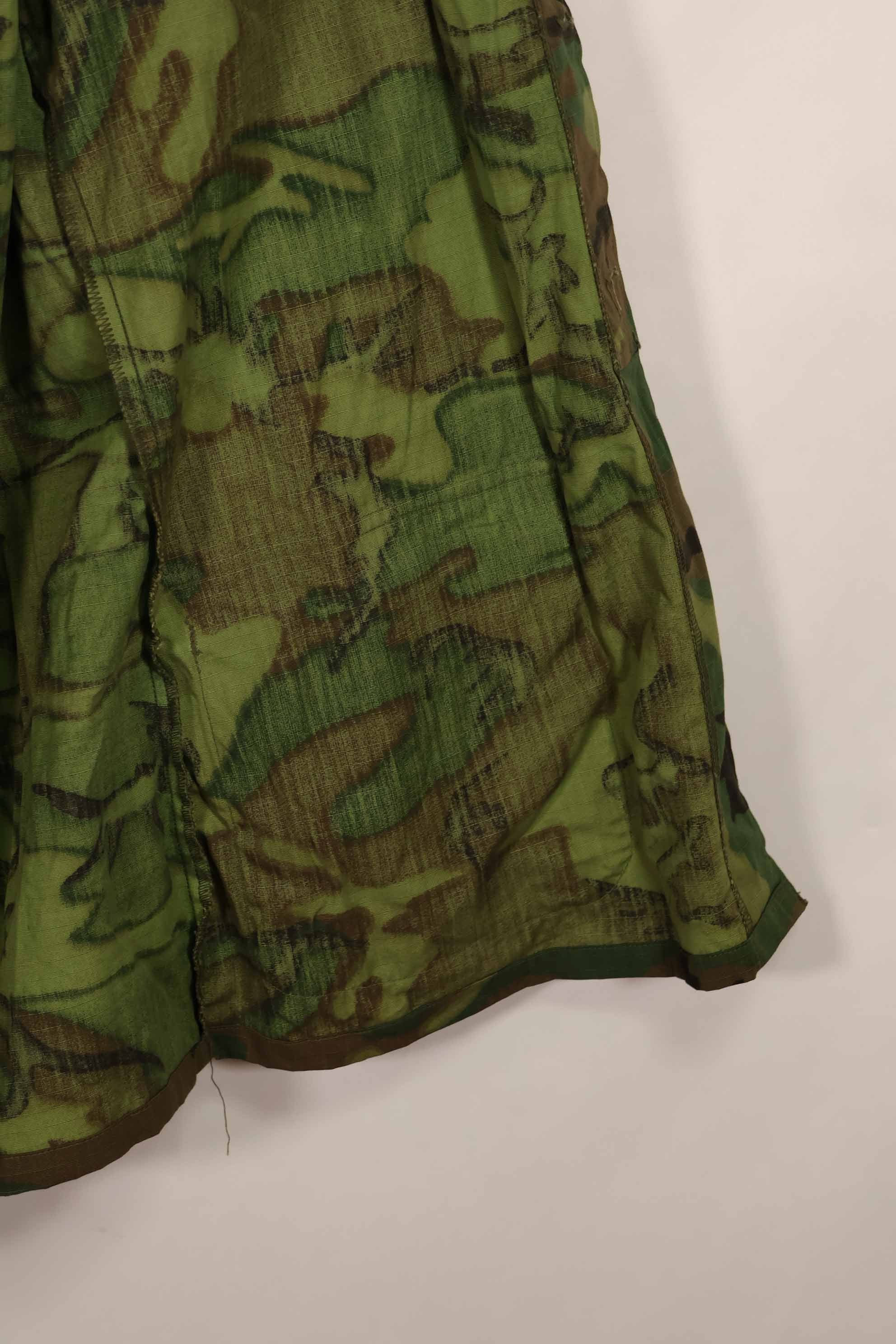 実物 1968年製 ERDL迷彩 ジャングルファティーグジャケット M-L デッドストック