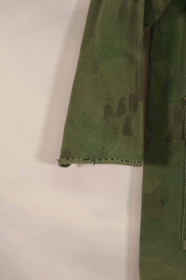 実物 1960年代 ARVN ローカルメイド迷彩 シャツ 摩耗あり 中古品