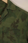 実物 1960年代 ARVN ローカルメイド迷彩 シャツ 摩耗あり 中古品