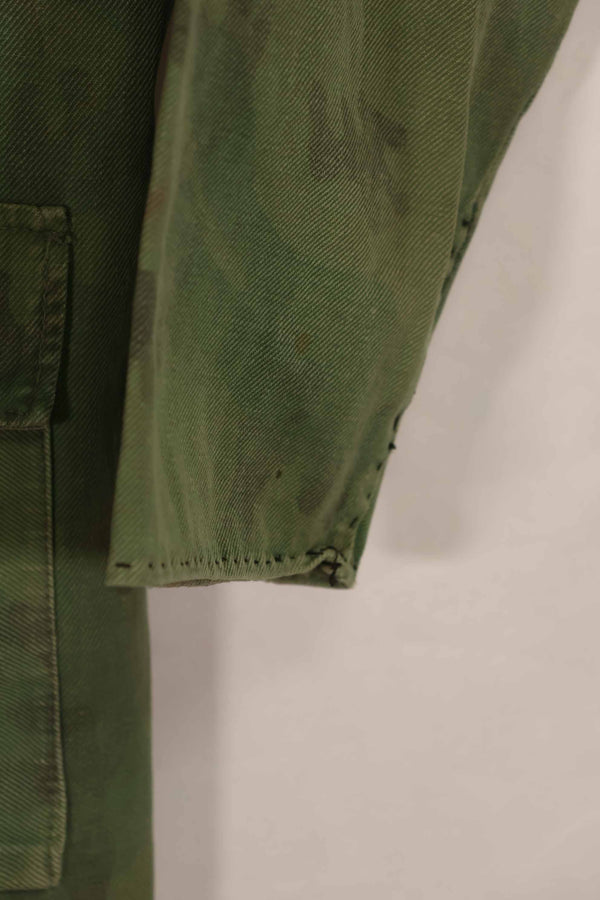 実物 1960年代 ARVN ローカルメイド迷彩 シャツ 摩耗あり 中古品