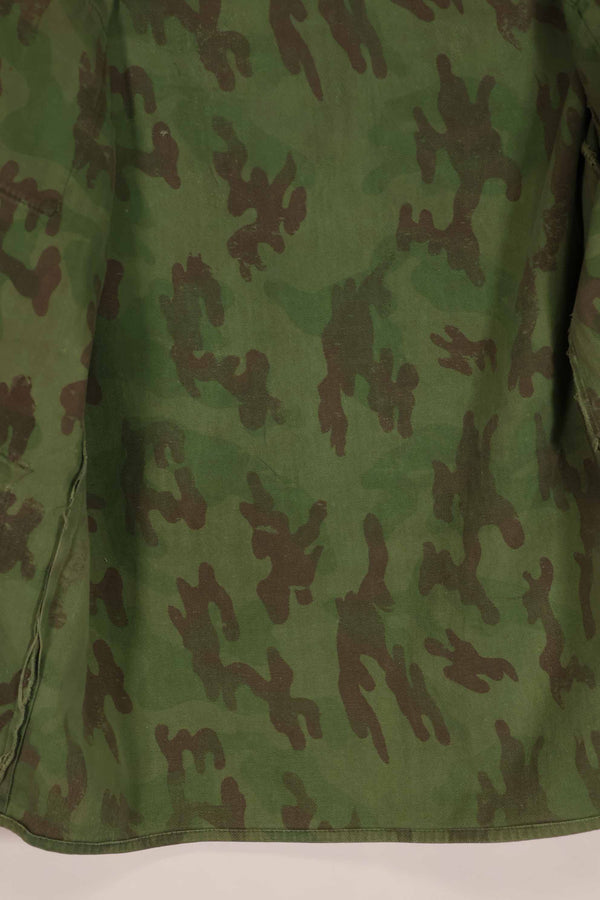 実物 1960年代 ARVN ローカルメイド迷彩 シャツ 摩耗あり 中古品