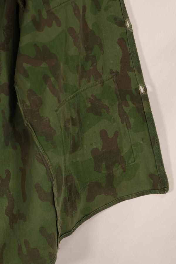 実物 1960年代 ARVN ローカルメイド迷彩 シャツ 摩耗あり 中古品