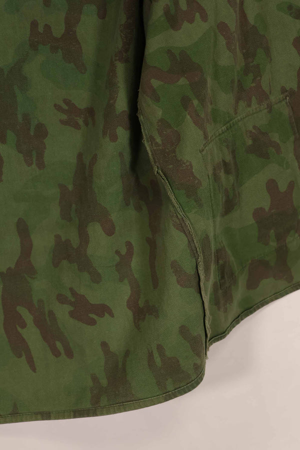 実物 1960年代 ARVN ローカルメイド迷彩 シャツ 摩耗あり 中古品