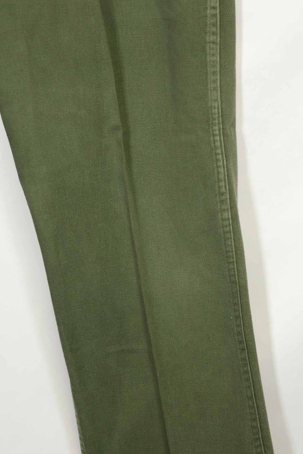 1970年代ロット 個人調達品 OG-107 ユーティリティパンツ ベイカーパンツ 36x30 中古品 A