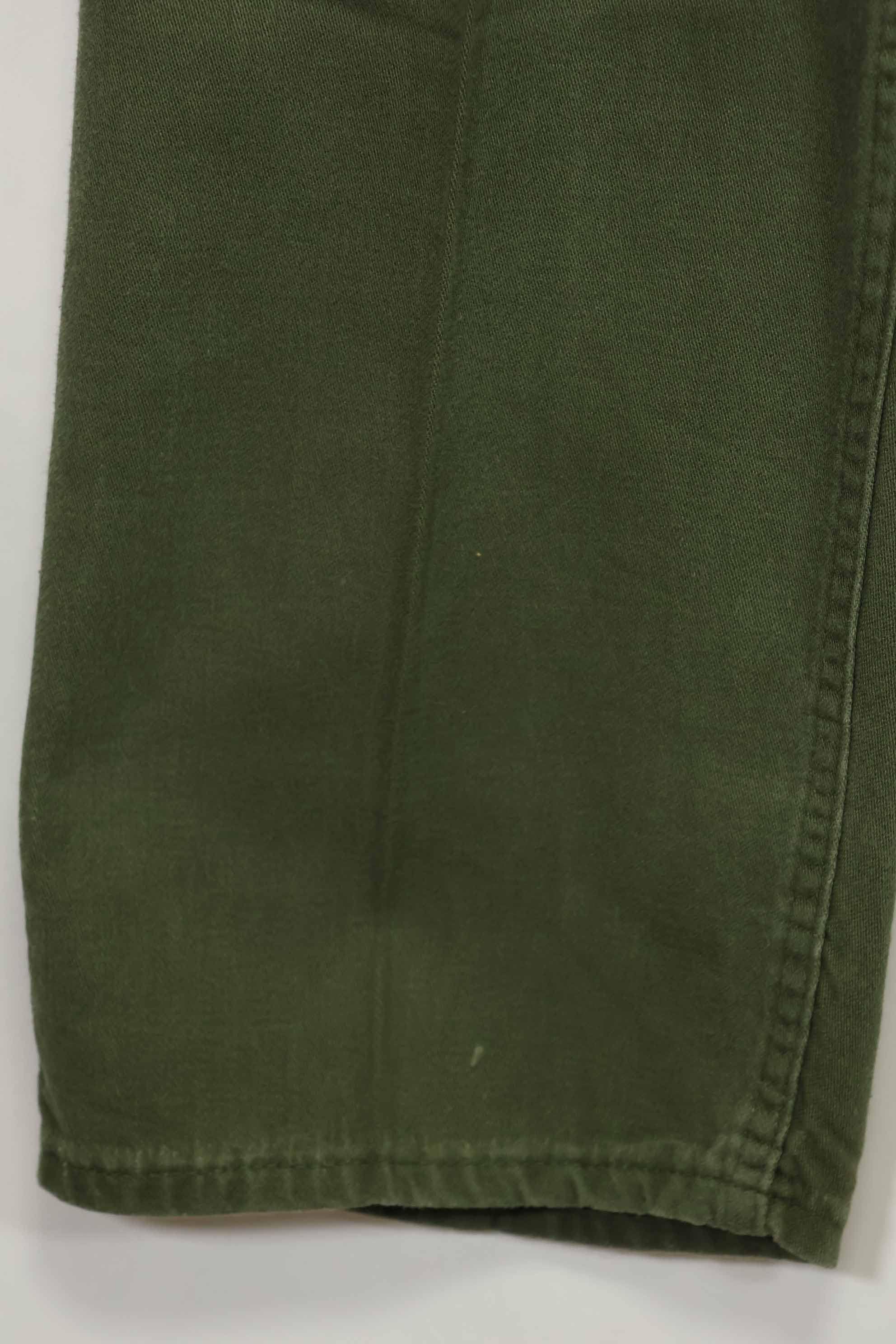 1970年代ロット 個人調達品 OG-107 ユーティリティパンツ ベイカーパンツ 36x30 中古品 A