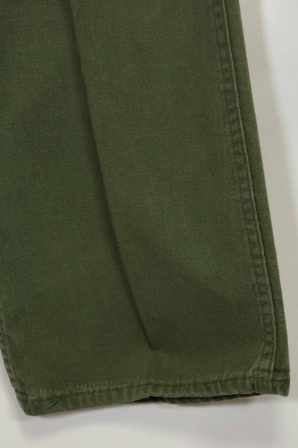1970年代ロット 個人調達品 OG-107 ユーティリティパンツ ベイカーパンツ 36x30 中古品 A