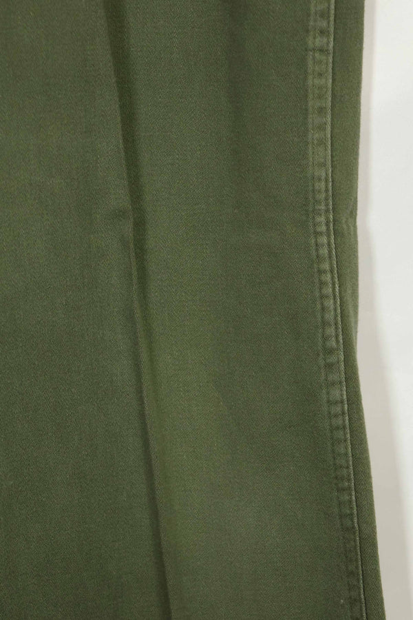1970年代ロット 個人調達品 OG-107 ユーティリティパンツ ベイカーパンツ 36x30 中古品 A