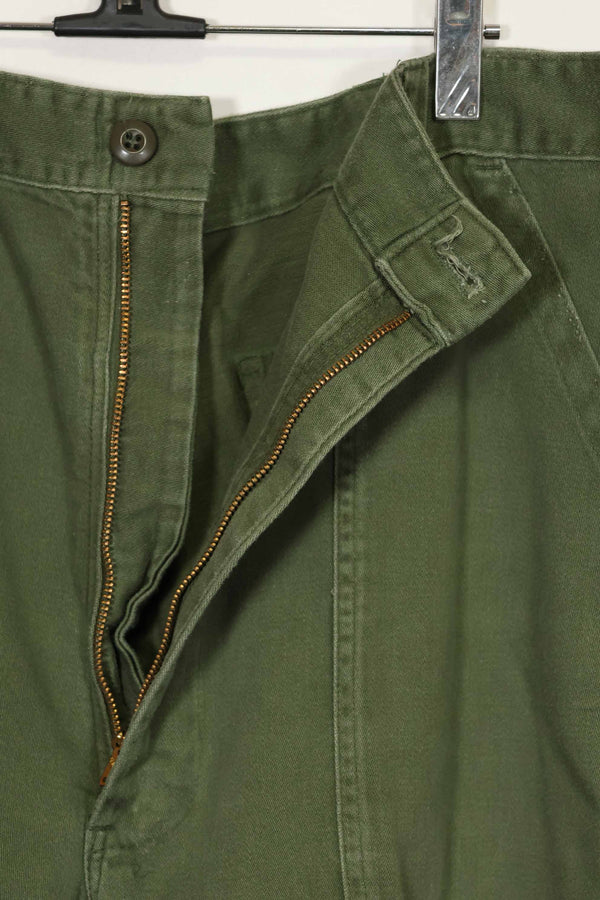 1970年代ロット 個人調達品 OG-107 ユーティリティパンツ ベイカーパンツ 36x30 中古品 A