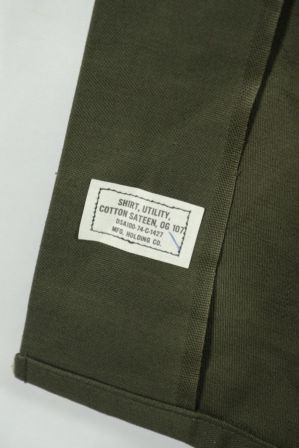実物 1974年製 OG-107 ユーティリティシャツ デッドストック 161/2 32 大きめサイズ