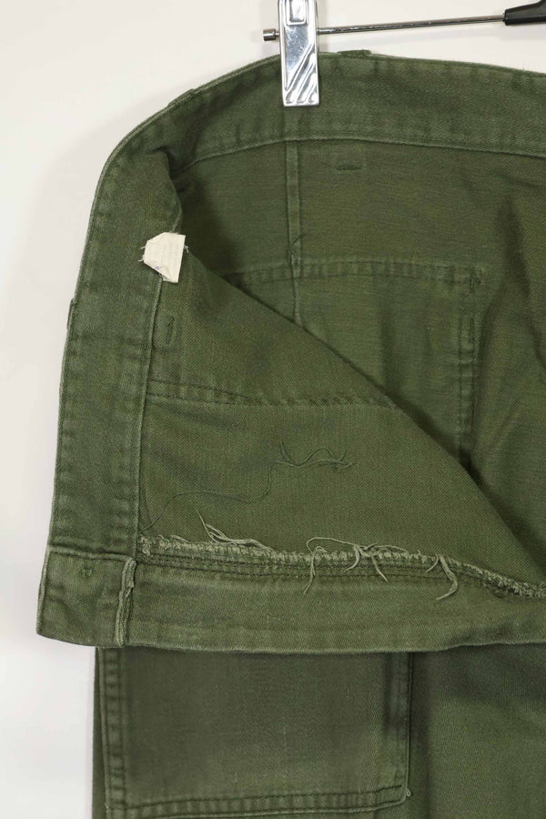 1970年代ロット 個人調達品 OG-107 ユーティリティパンツ ベイカーパンツ 36x30 中古品 A