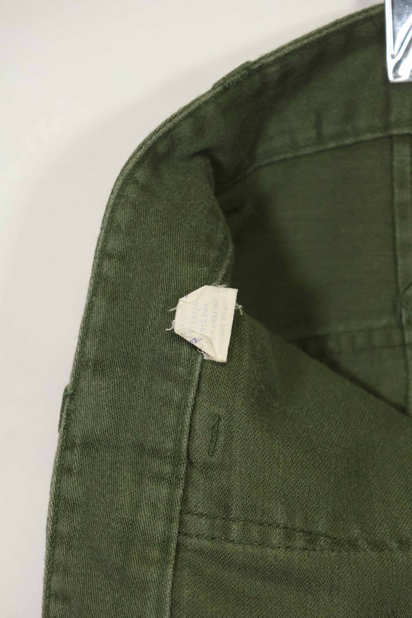 1970年代ロット 個人調達品 OG-107 ユーティリティパンツ ベイカーパンツ 36x30 中古品 A