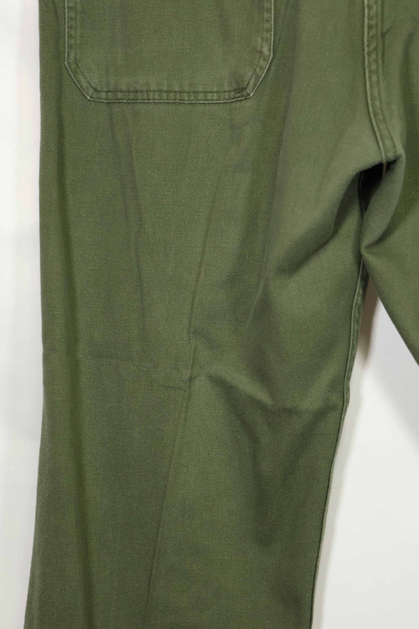 1970年代ロット 個人調達品 OG-107 ユーティリティパンツ ベイカーパンツ 36x30 中古品 A