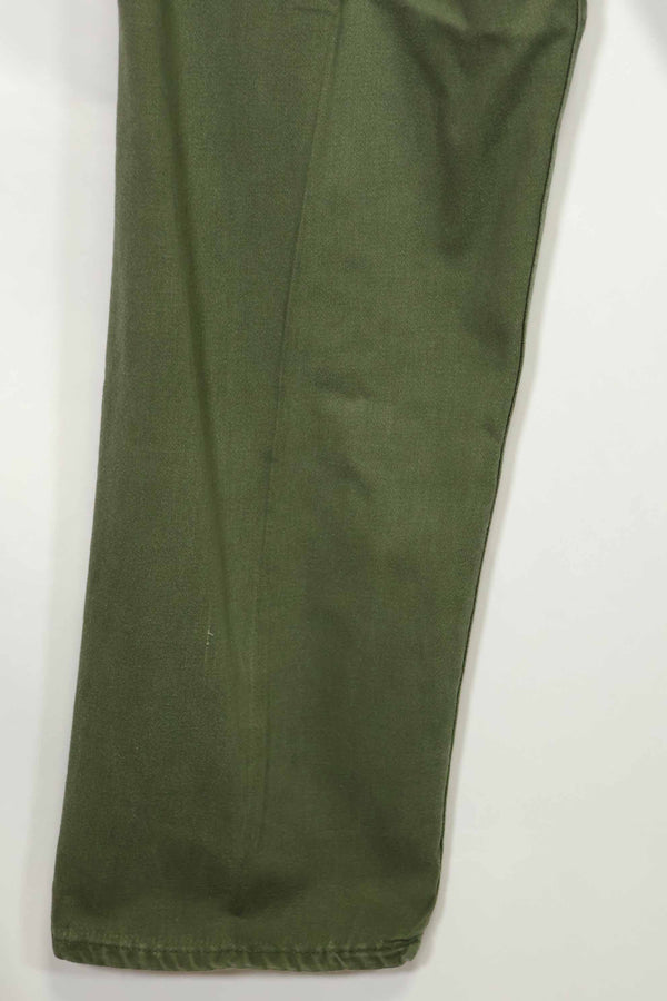 1970年代ロット 個人調達品 OG-107 ユーティリティパンツ ベイカーパンツ 36x30 中古品 A