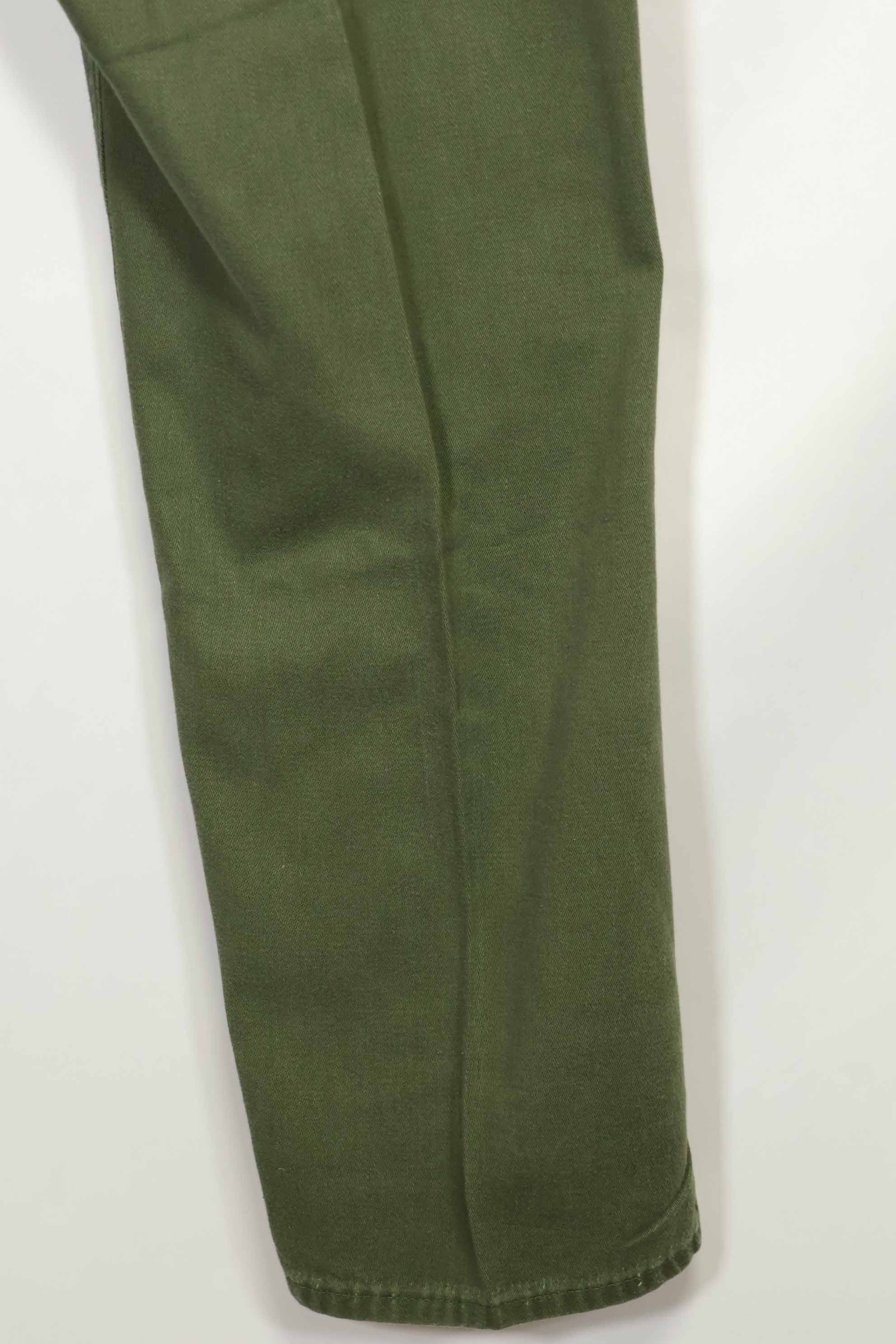 1970年代ロット 個人調達品 OG-107 ユーティリティパンツ ベイカーパンツ 36x30 中古品 A