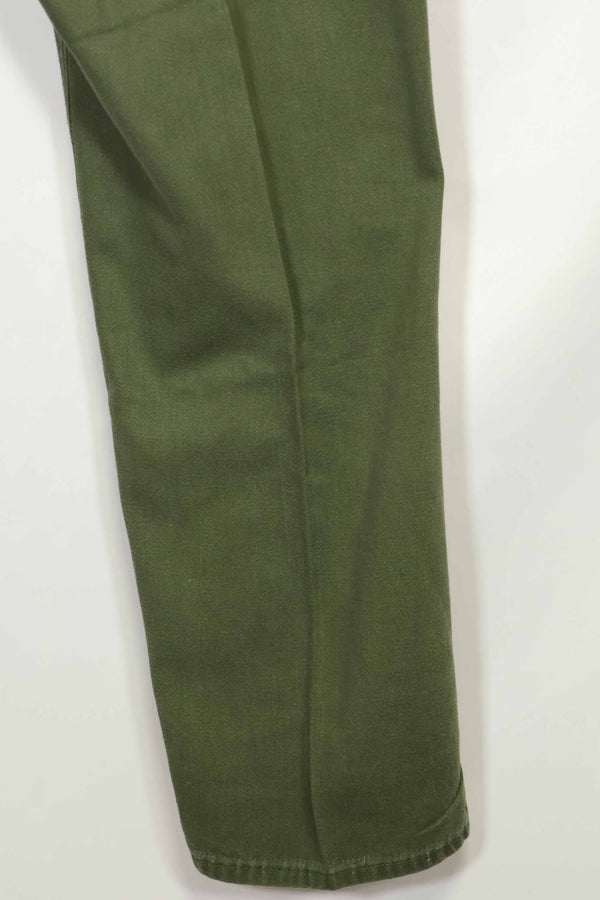 1970年代ロット 個人調達品 OG-107 ユーティリティパンツ ベイカーパンツ 36x30 中古品 A