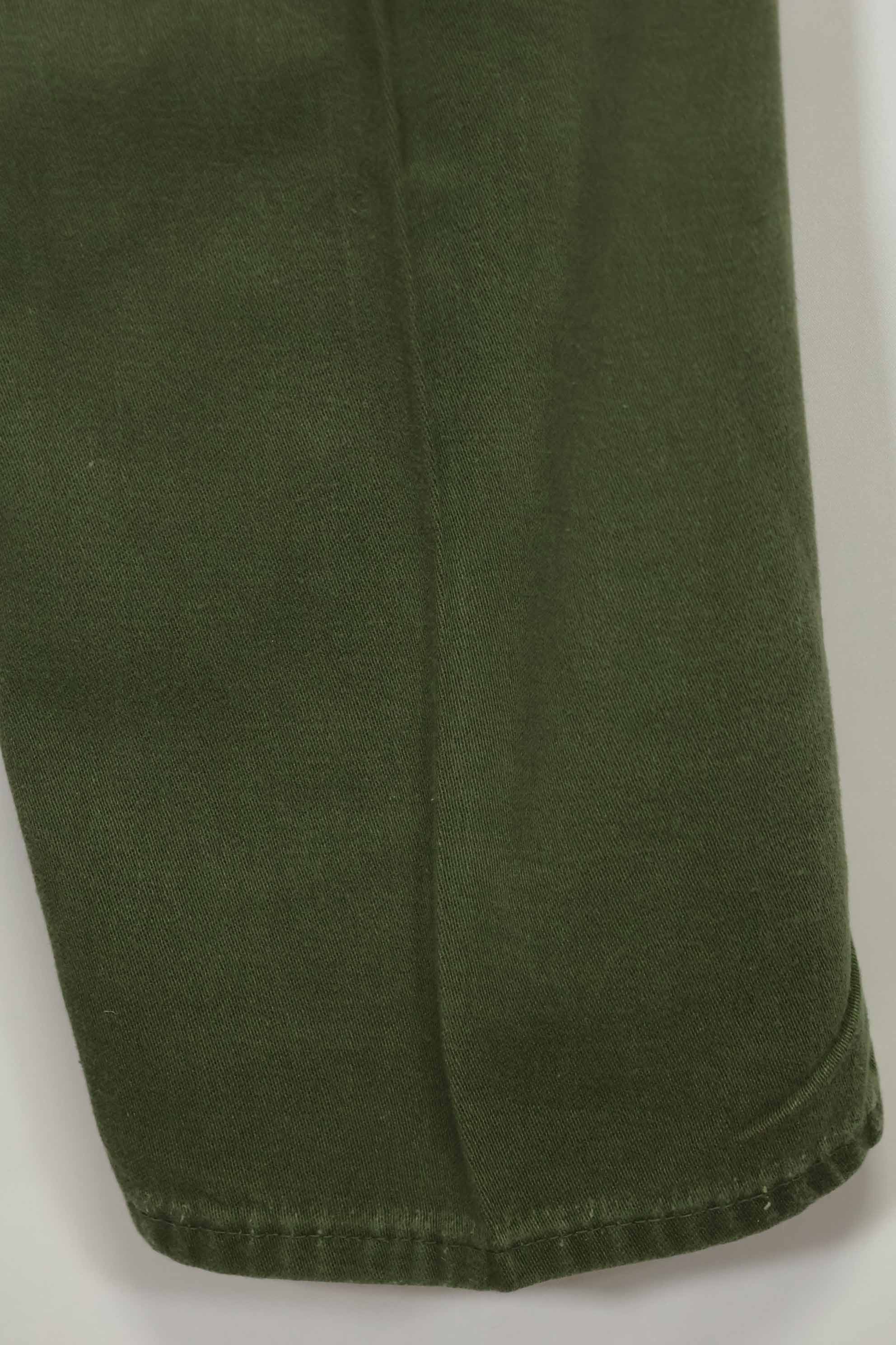 1970年代ロット 個人調達品 OG-107 ユーティリティパンツ ベイカーパンツ 36x30 中古品 A
