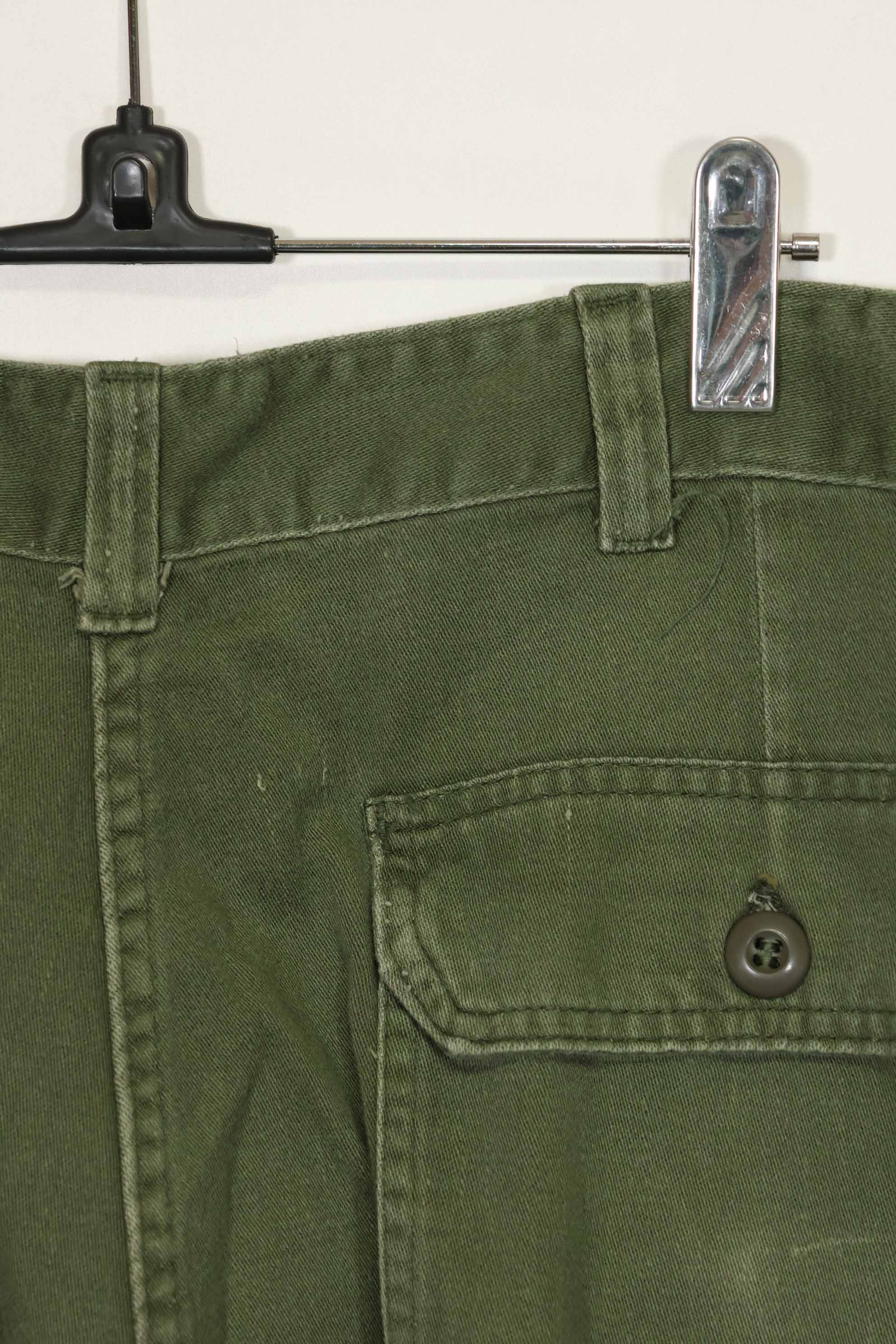 1970年代ロット 個人調達品 OG-107 ユーティリティパンツ ベイカーパンツ 36x30 中古品 A