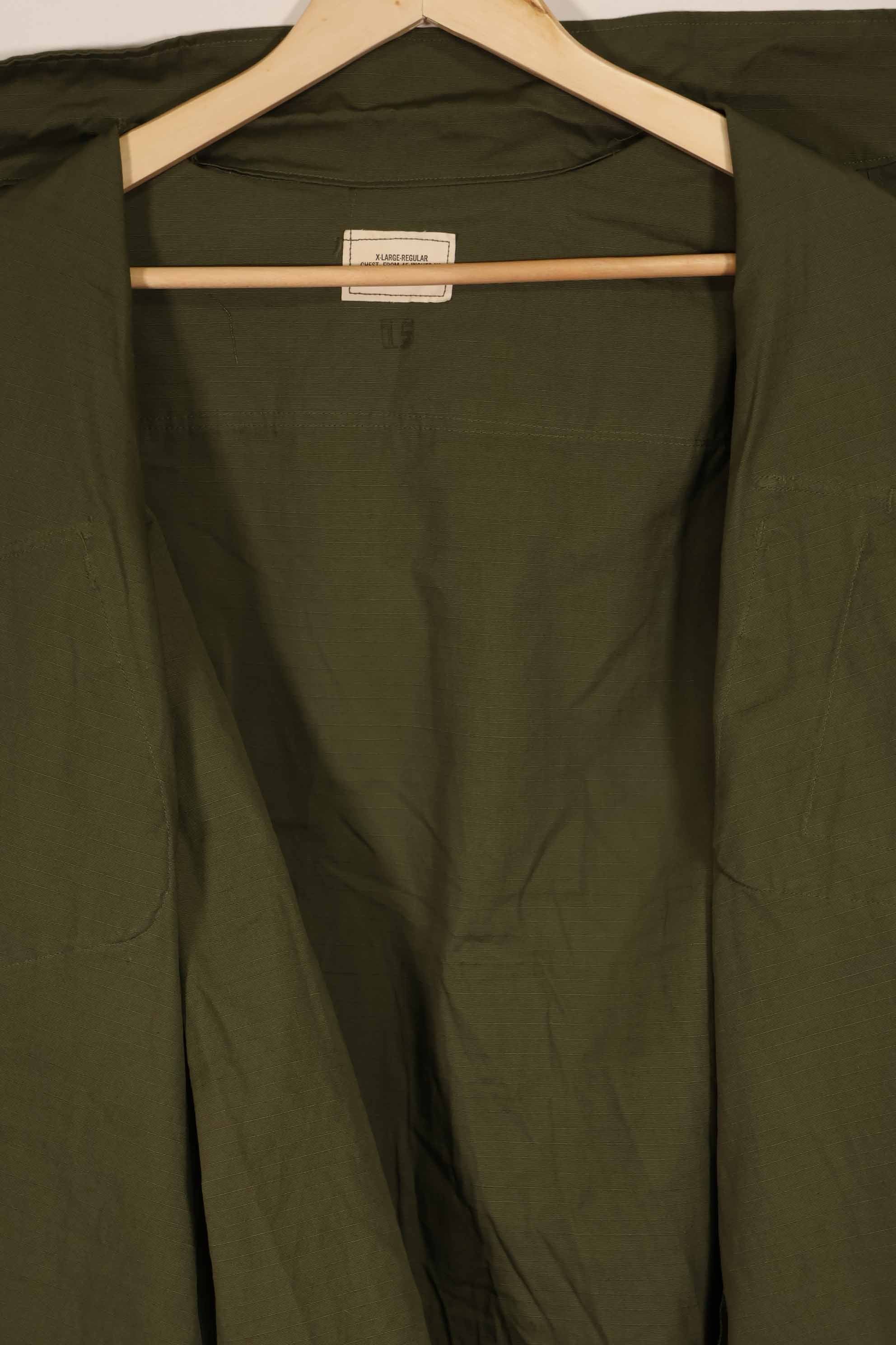 実物 1969年製 4th Model ジャングルファティーグ ジャケット X-L-R デッドストック