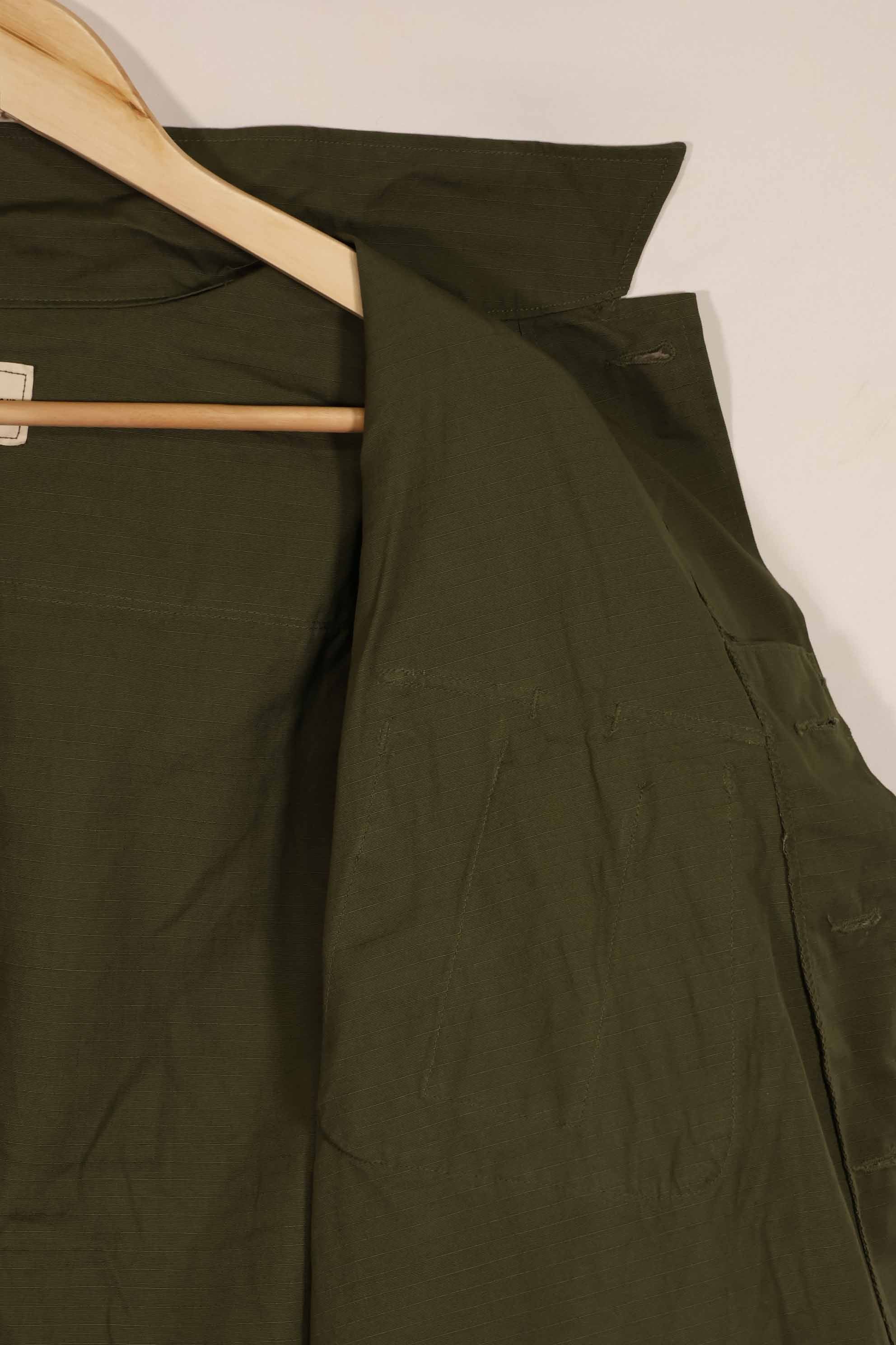 実物 1969年製 4th Model ジャングルファティーグ ジャケット X-L-R デッドストック