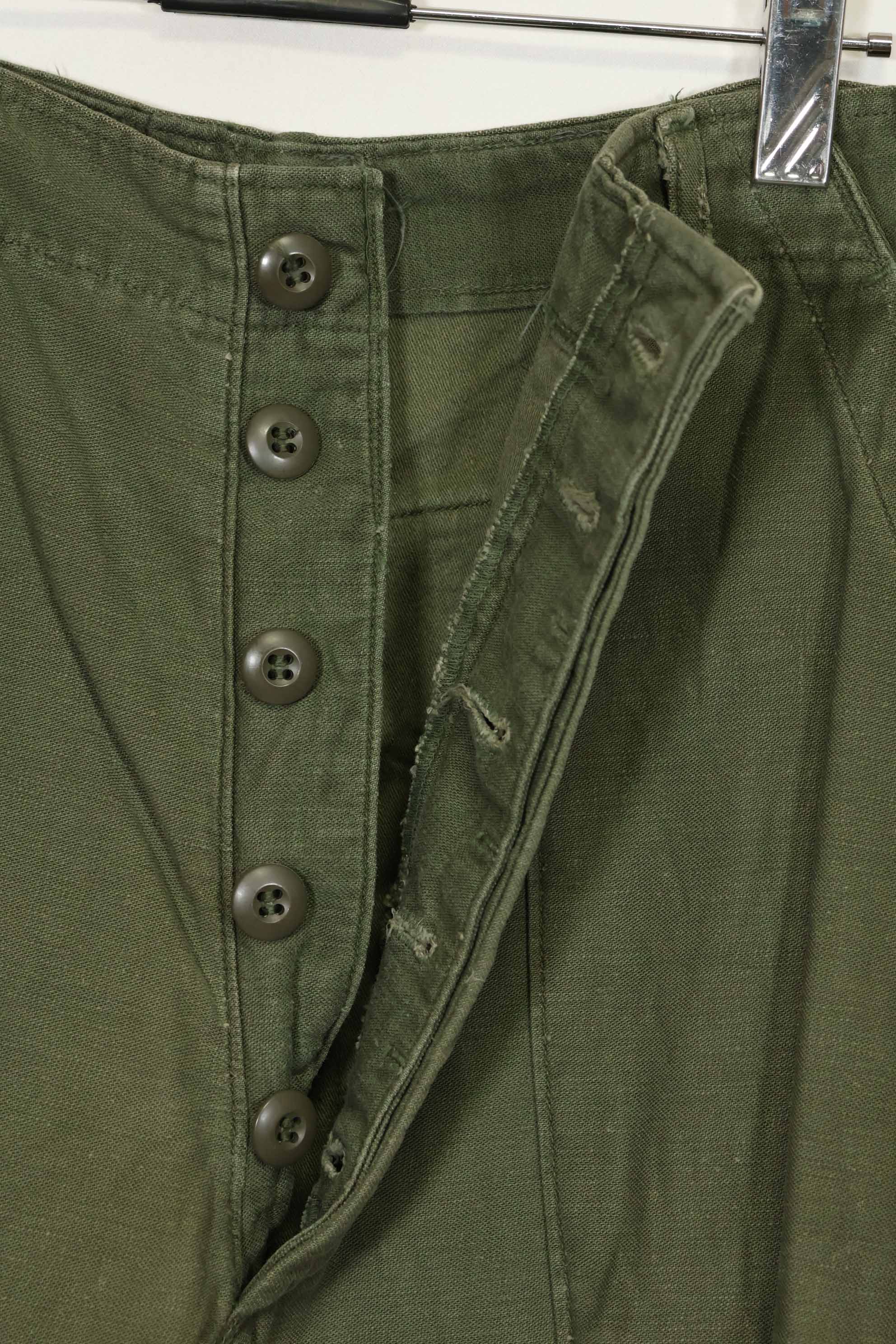 1970年代ロット OG-107 ユーティリティパンツ ベイカーパンツ サイズタグなし 中古品 B