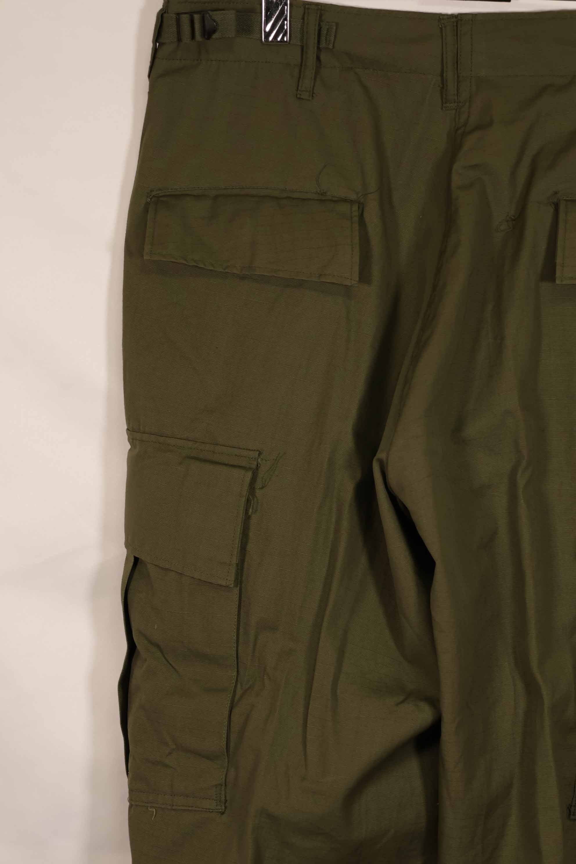 実物 1969年製 4th Model ジャングルファティーグ パンツ M-R デッドストック
