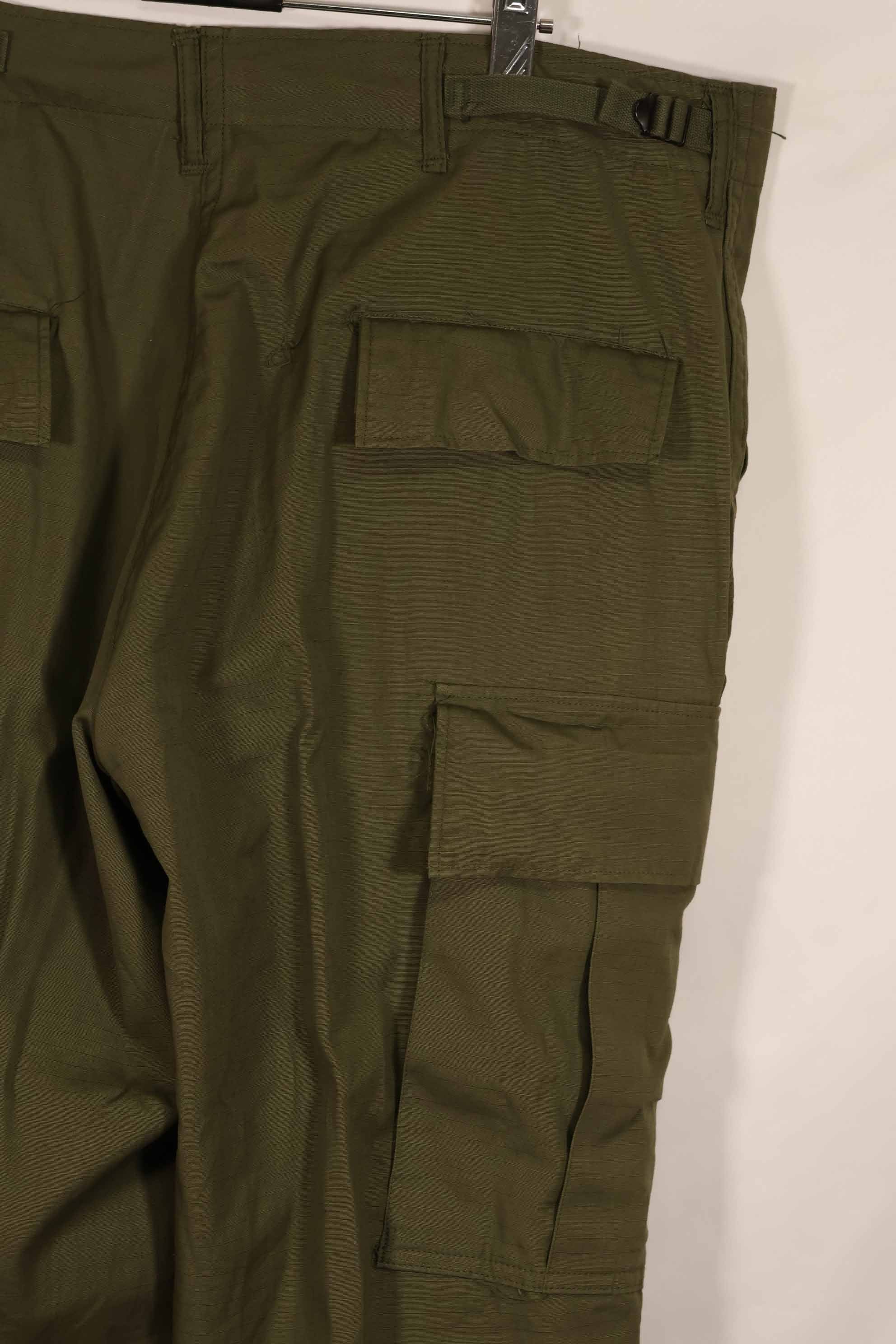 実物 1969年製 4th Model ジャングルファティーグ パンツ M-R デッドストック