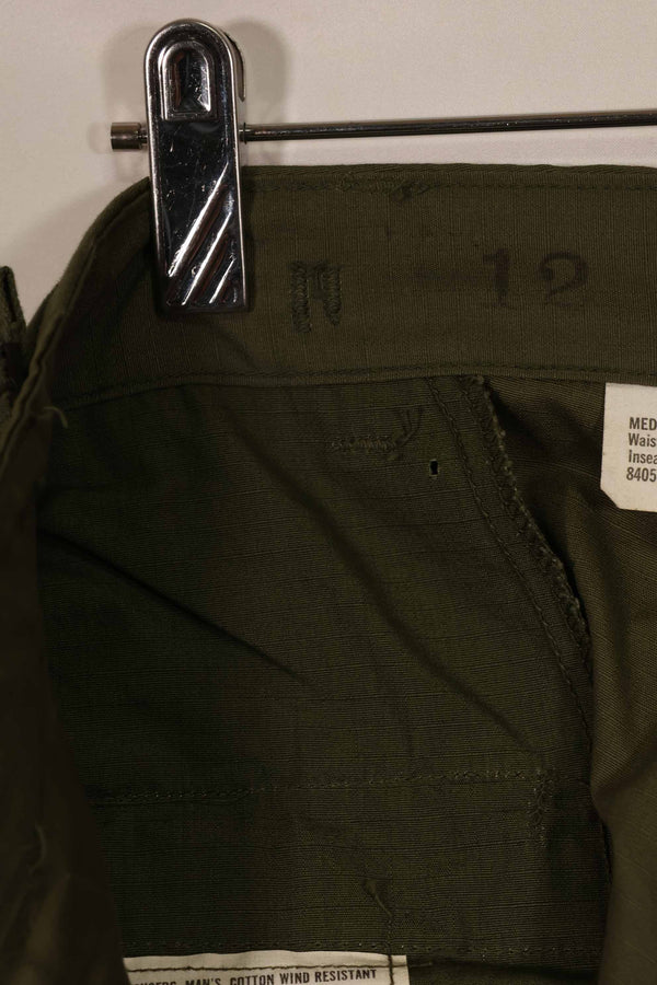 実物 1969年製 4th Model ジャングルファティーグ パンツ M-R デッドストック