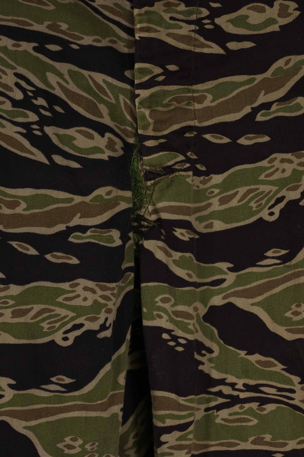 実物 レイトウォーパターン タイガーストライプ パンツ US-L 中古品