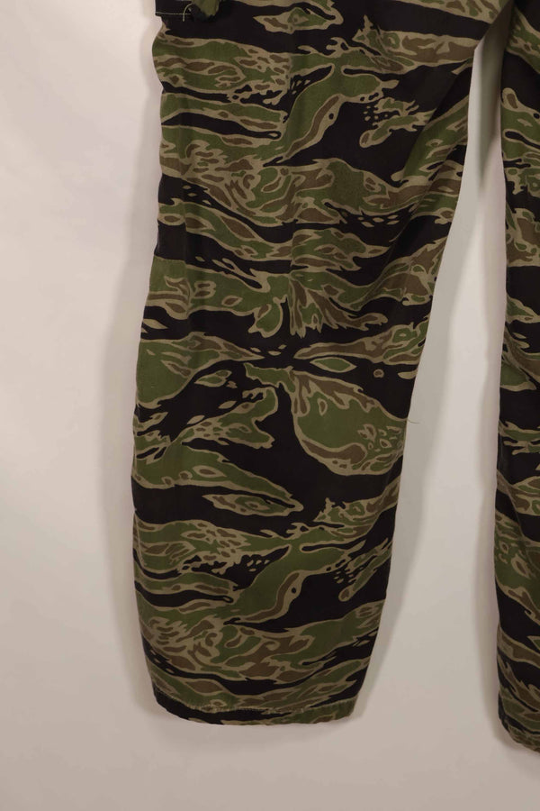 実物 レイトウォーパターン タイガーストライプ パンツ US-L 中古品