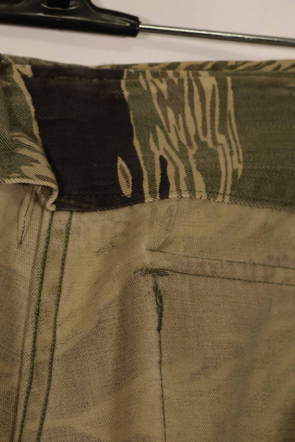 実物 沖縄タイガーパターン タイガーストライプパンツ USカット US-M 中古品