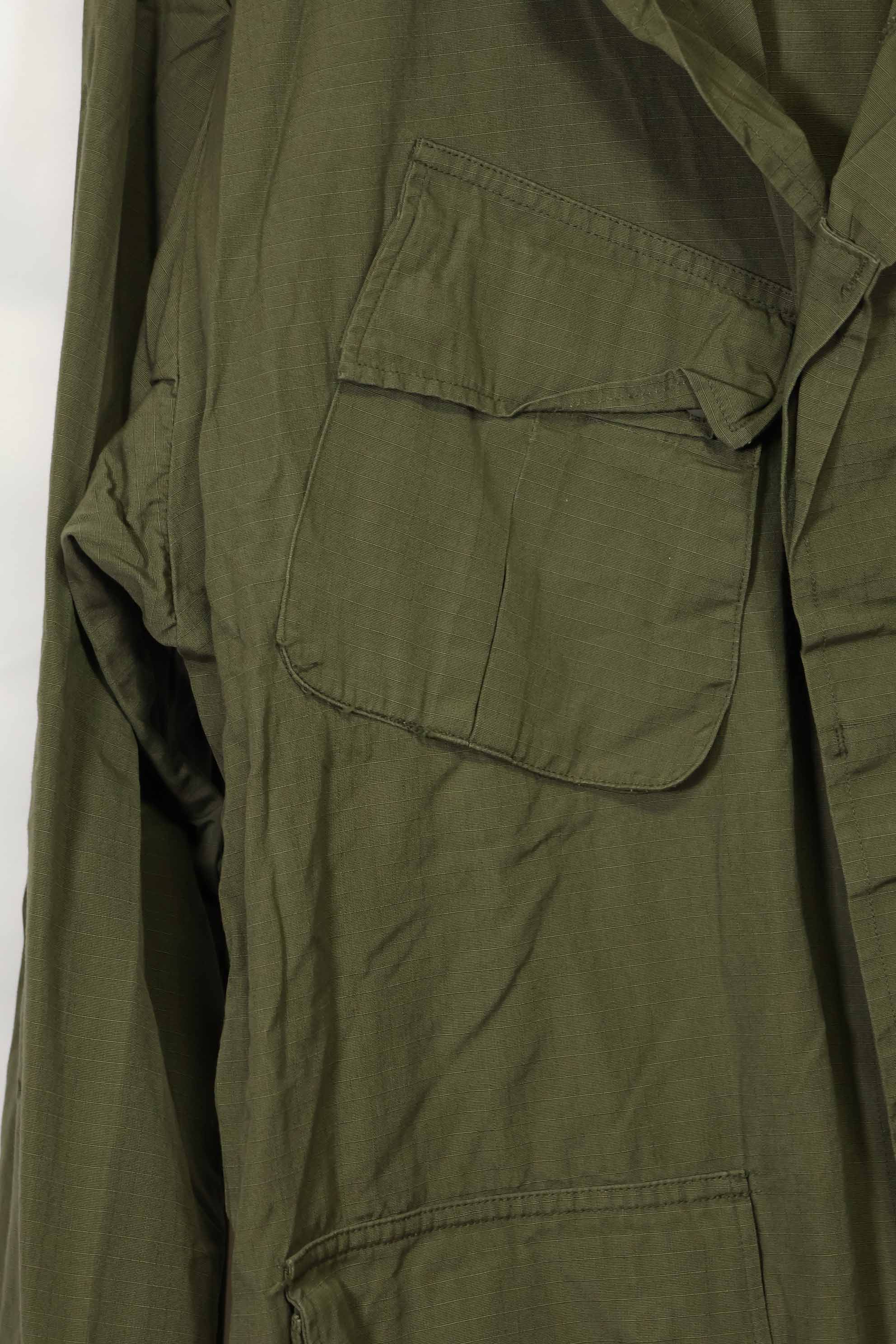 実物 1969年製 デッドストック 4th Model ジャングルファティーグ ジャケット L-S D