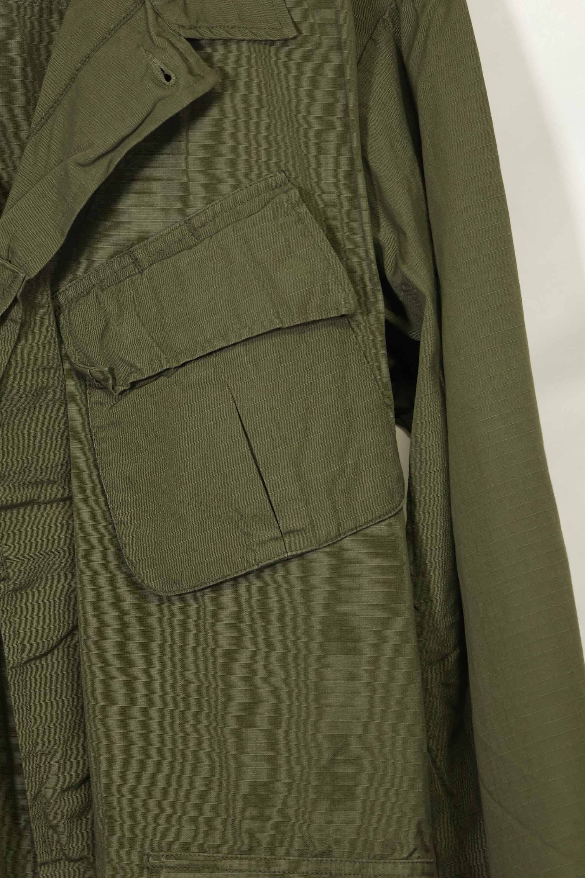 実物 1969年製 デッドストック 4th Model ジャングルファティーグ ジャケット L-S D