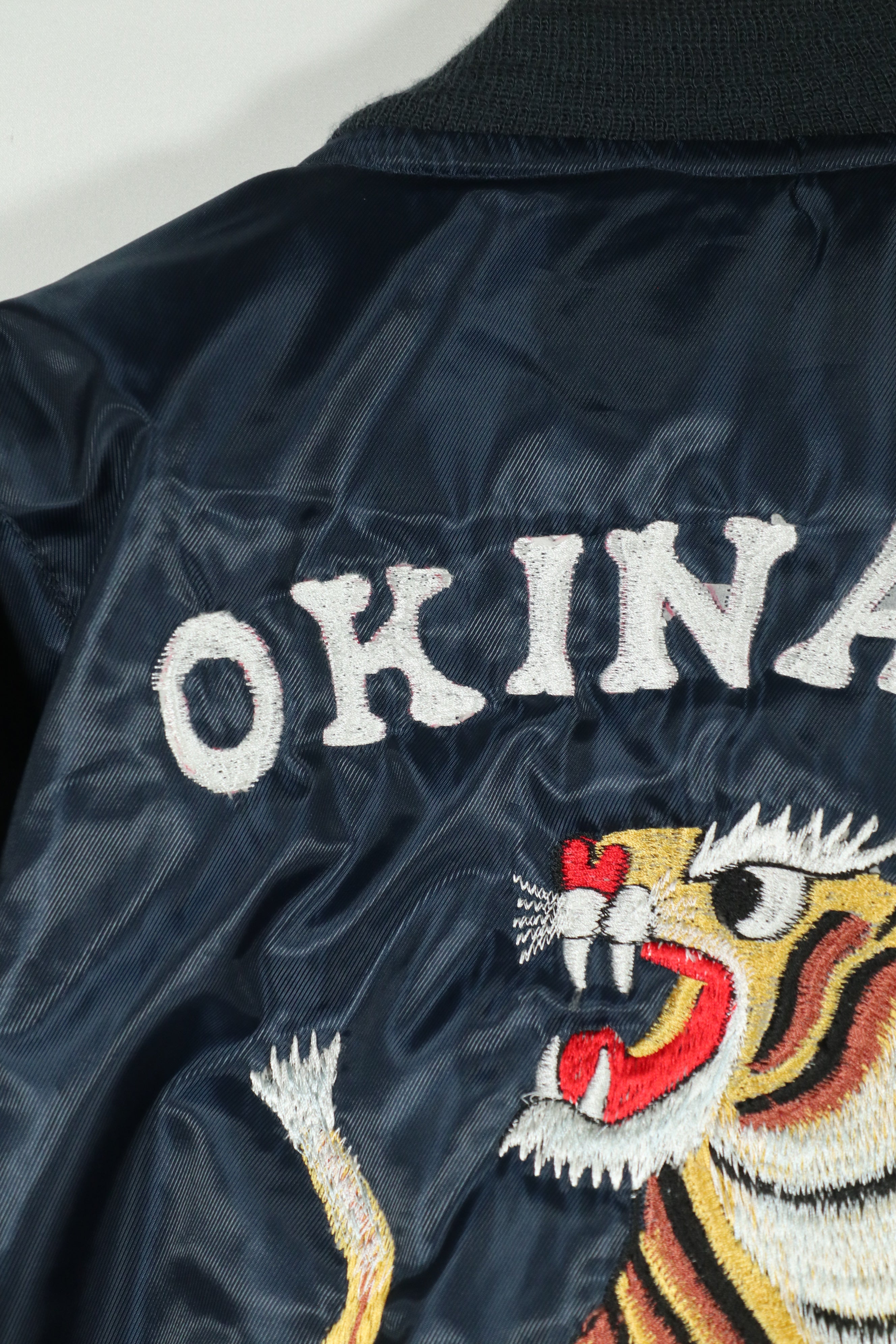 近年 沖縄製 スーバニアジャケット 直接刺繍 MA-1 A