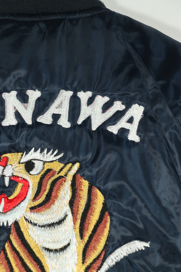 近年 沖縄製 スーバニアジャケット 直接刺繍 MA-1 A